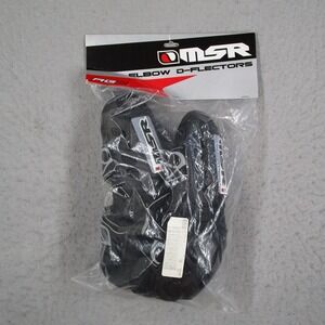 MSR RG3 Elbow D-Flectors M4 Motocross Guard Pads Black Adult 330098